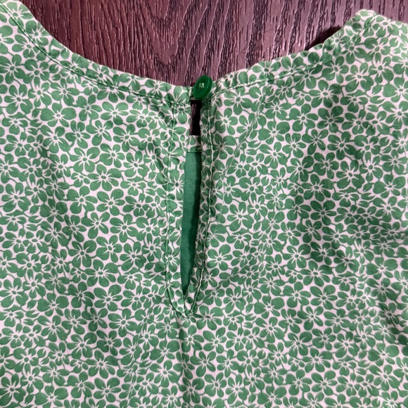 Baby Gap Green Floral Girls 5T 5 years Dress with pockets - Picture 7 of 7